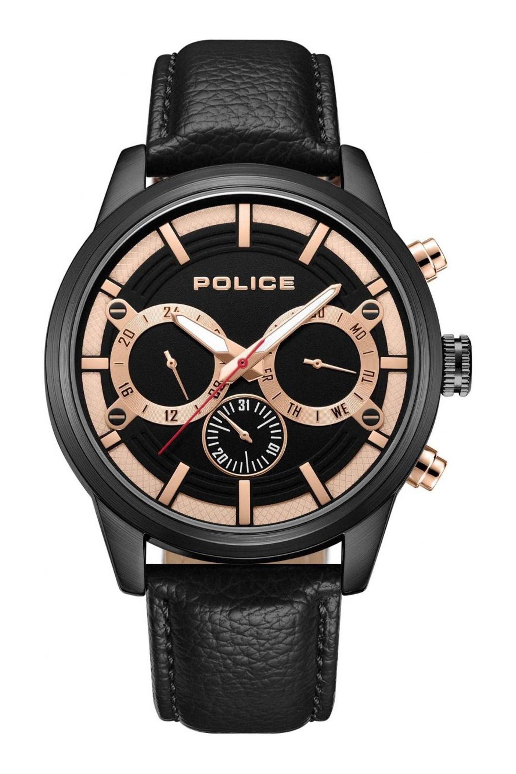 Buy Police Gents Urban Rebel Black Watch from the Next UK online shop