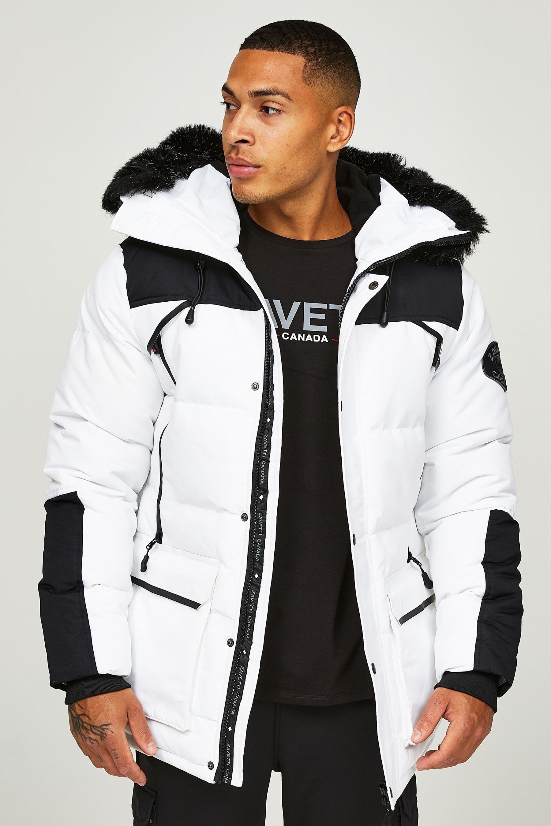 Next white jacket store