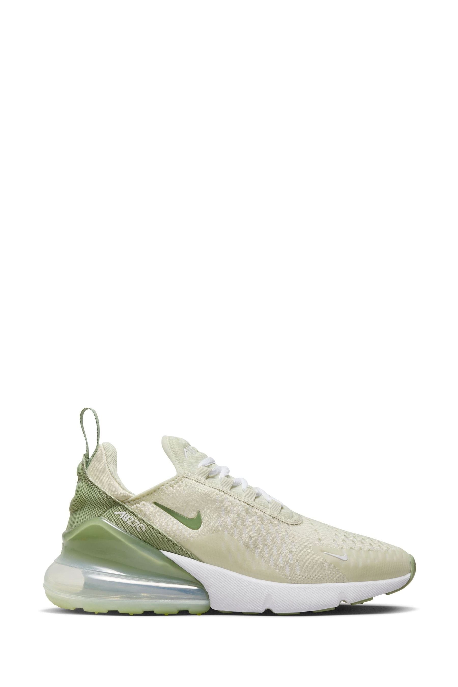 Buy Nike Green Air Max 270 Trainers from Next Luxembourg