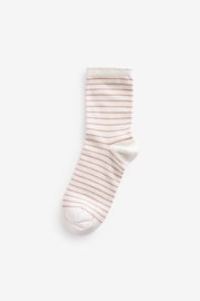 Multi 5 Pack Cotton Rich Ankle Socks - Image 3 of 6