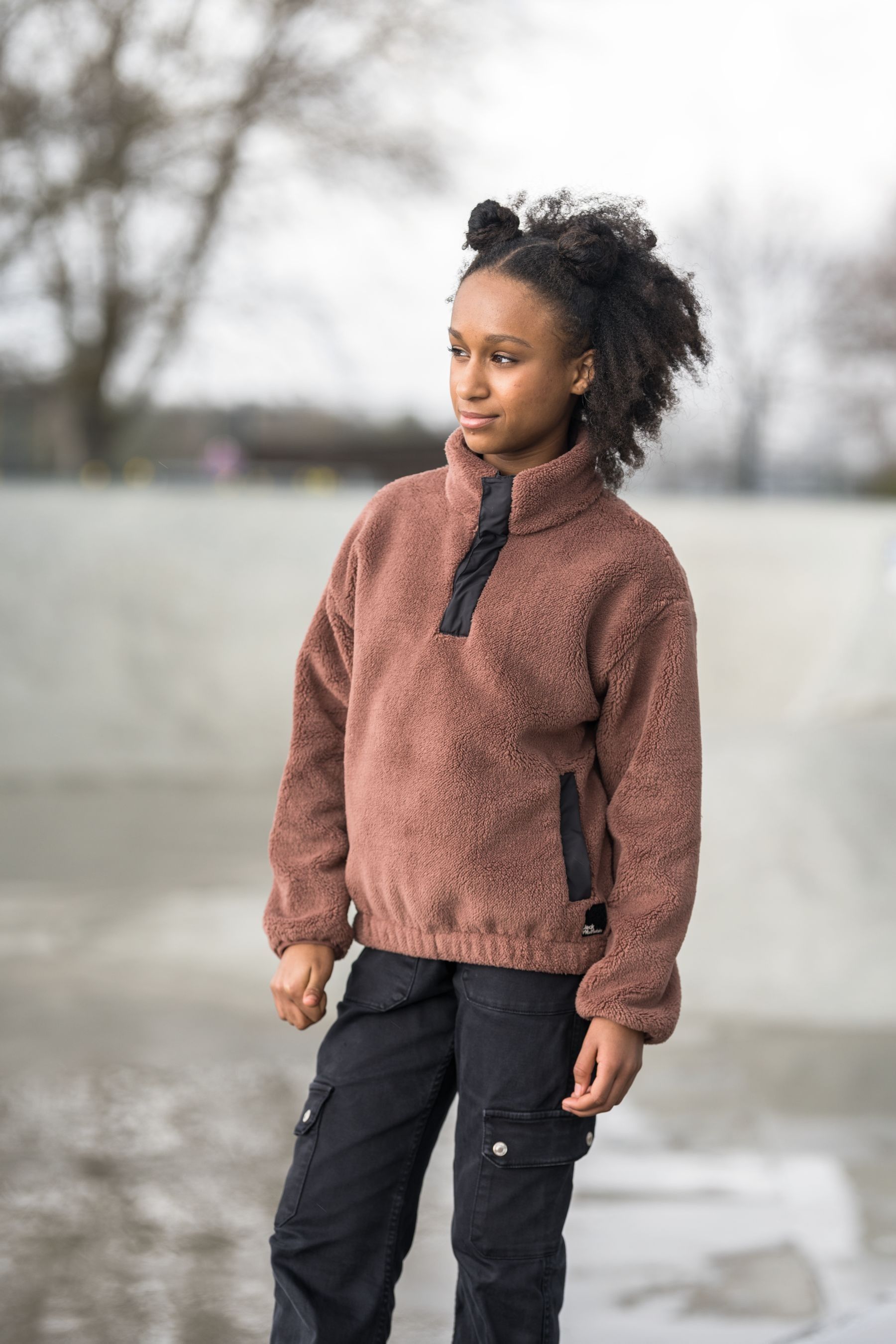 Jack wolfskin quarter zip top