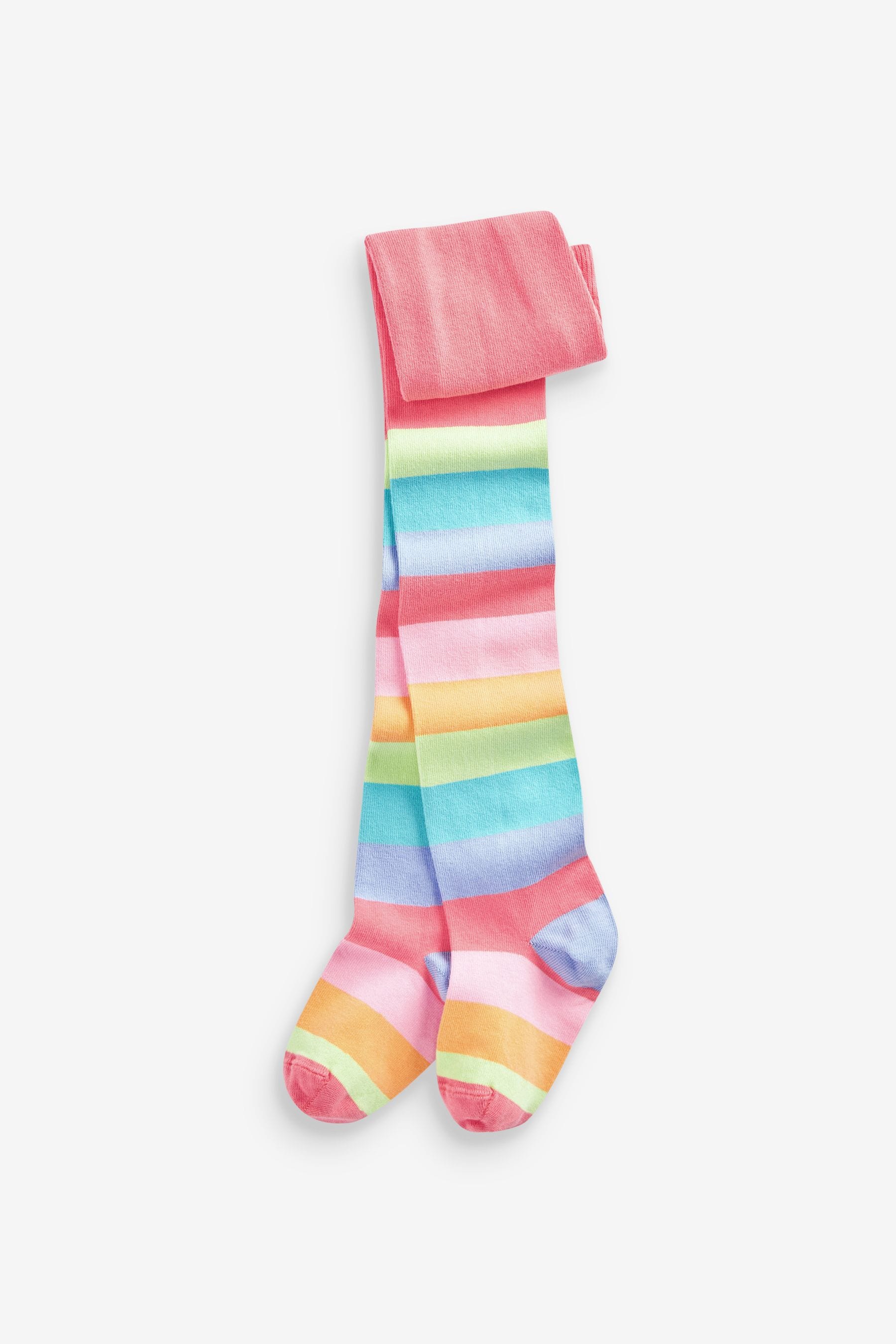 Rainbow tights kids online
