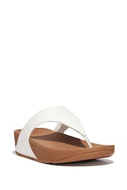 FitFlop Lulu Leather Toe Post Sandals - Image 2 of 4