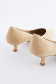 Camel Natural Regular/Wide Fit Forever Comfort® Kitten Heel Court Shoes - Image 6 of 7