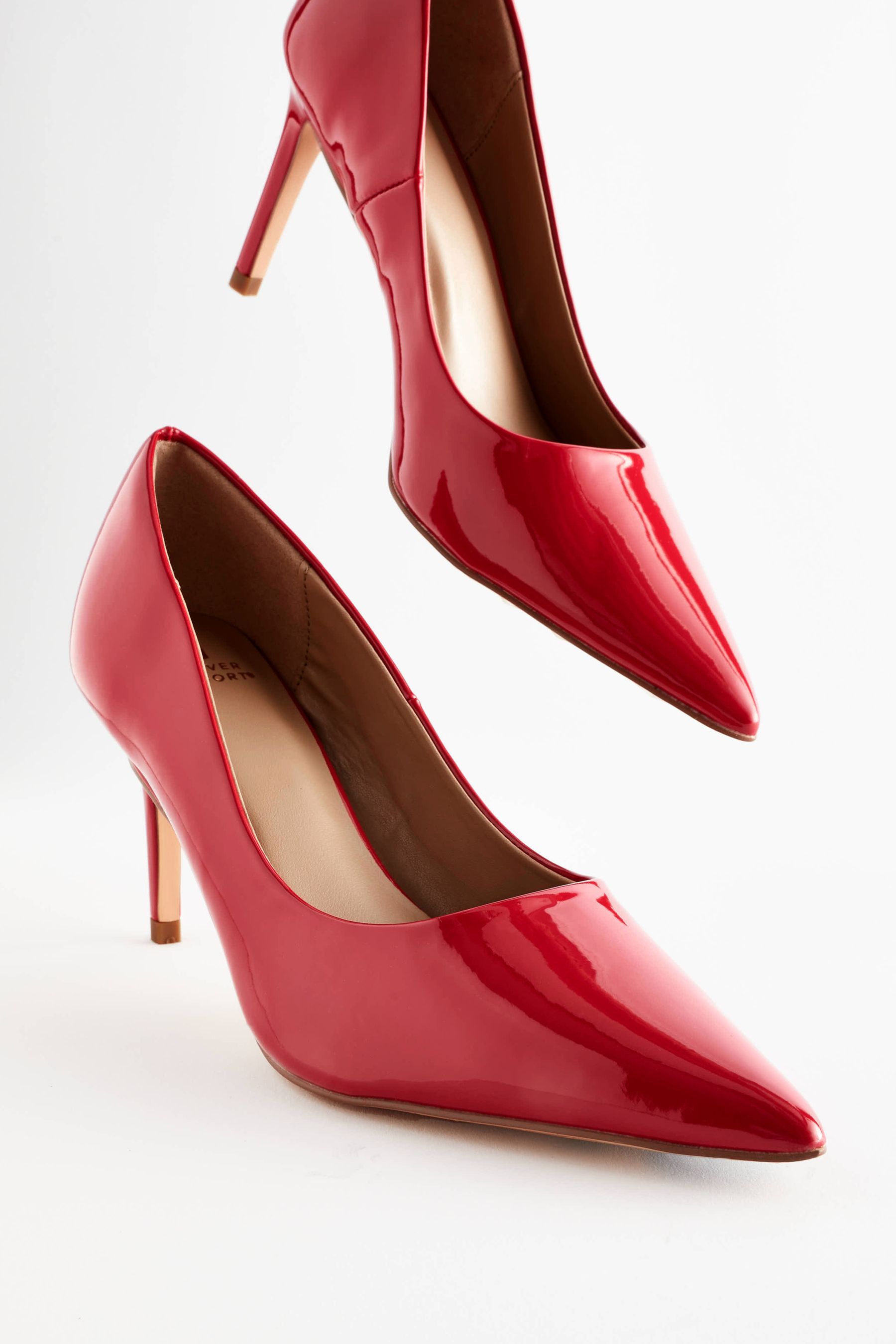 Wide width red shoes top