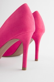 Bright Pink Regular/Wide Fit Forever Comfort® Round Toe Court Shoes - Image 6 of 6