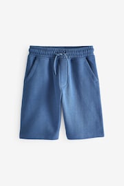 Blue Mid 1 Pack Basic Jersey Shorts (3-16yrs) - Image 1 of 3