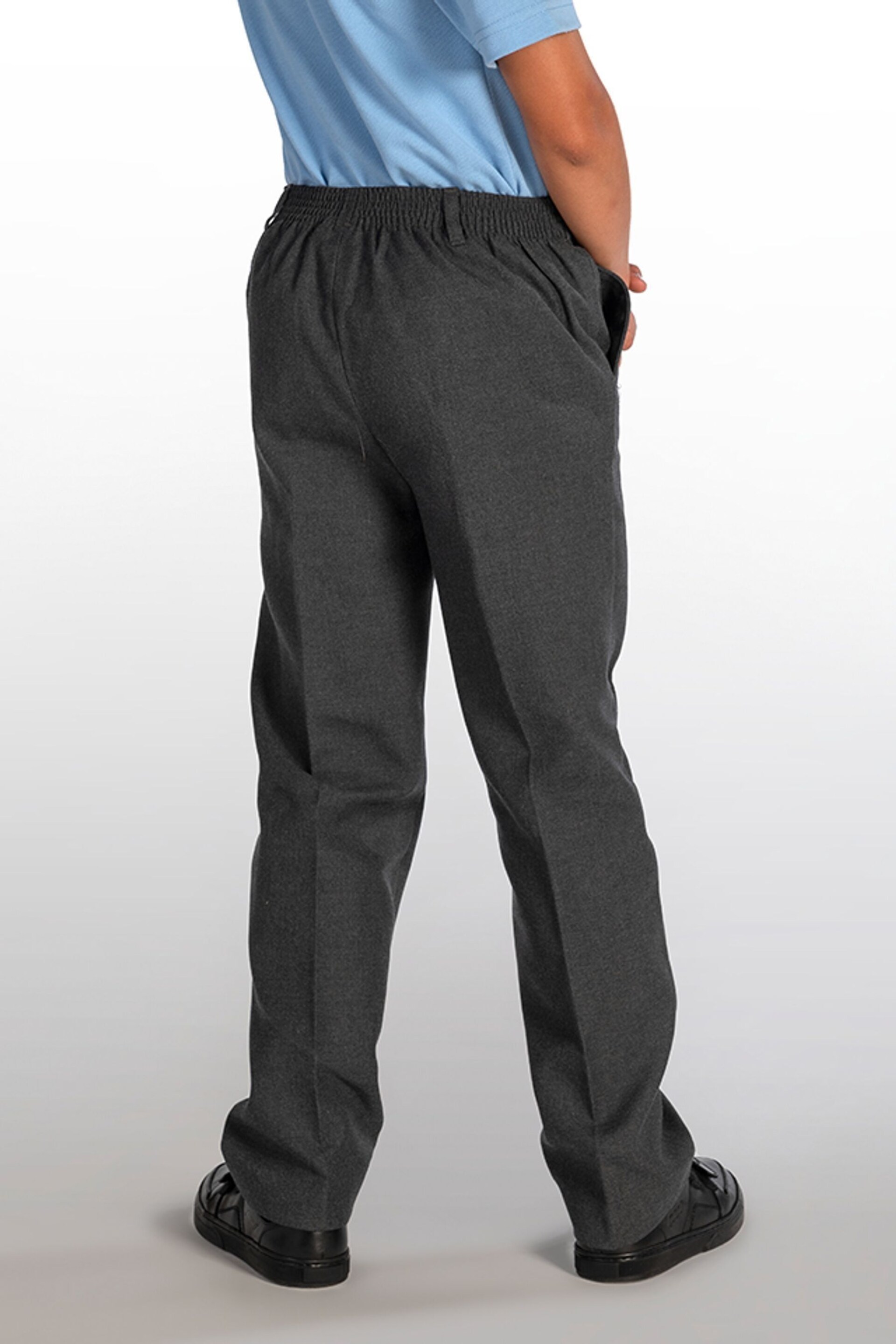 Trutex Junior Boys Classic Fit School Trousers - Image 2 of 5