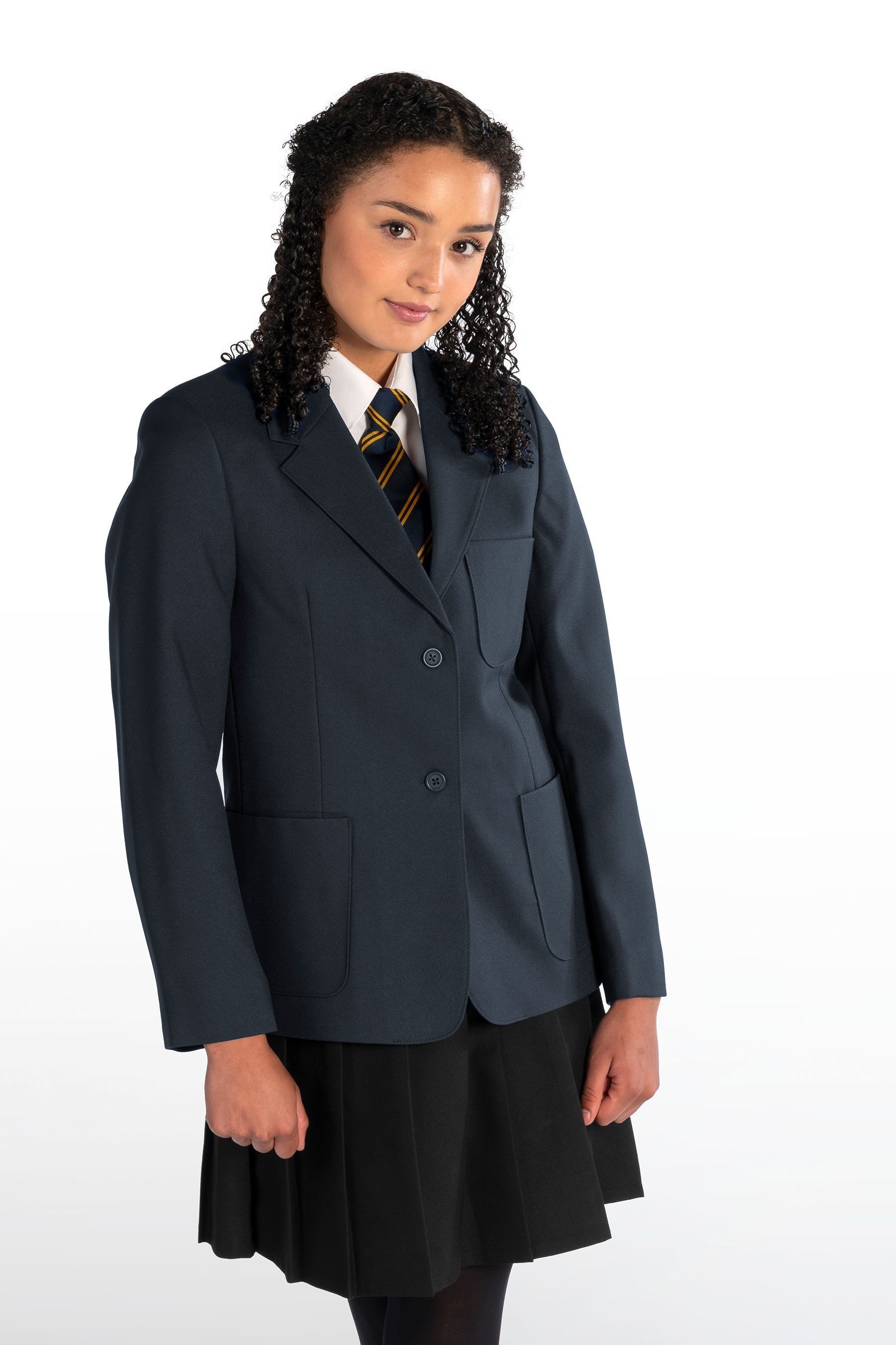 Buy Trutex Blue Girls School Blazer from Next Luxembourg