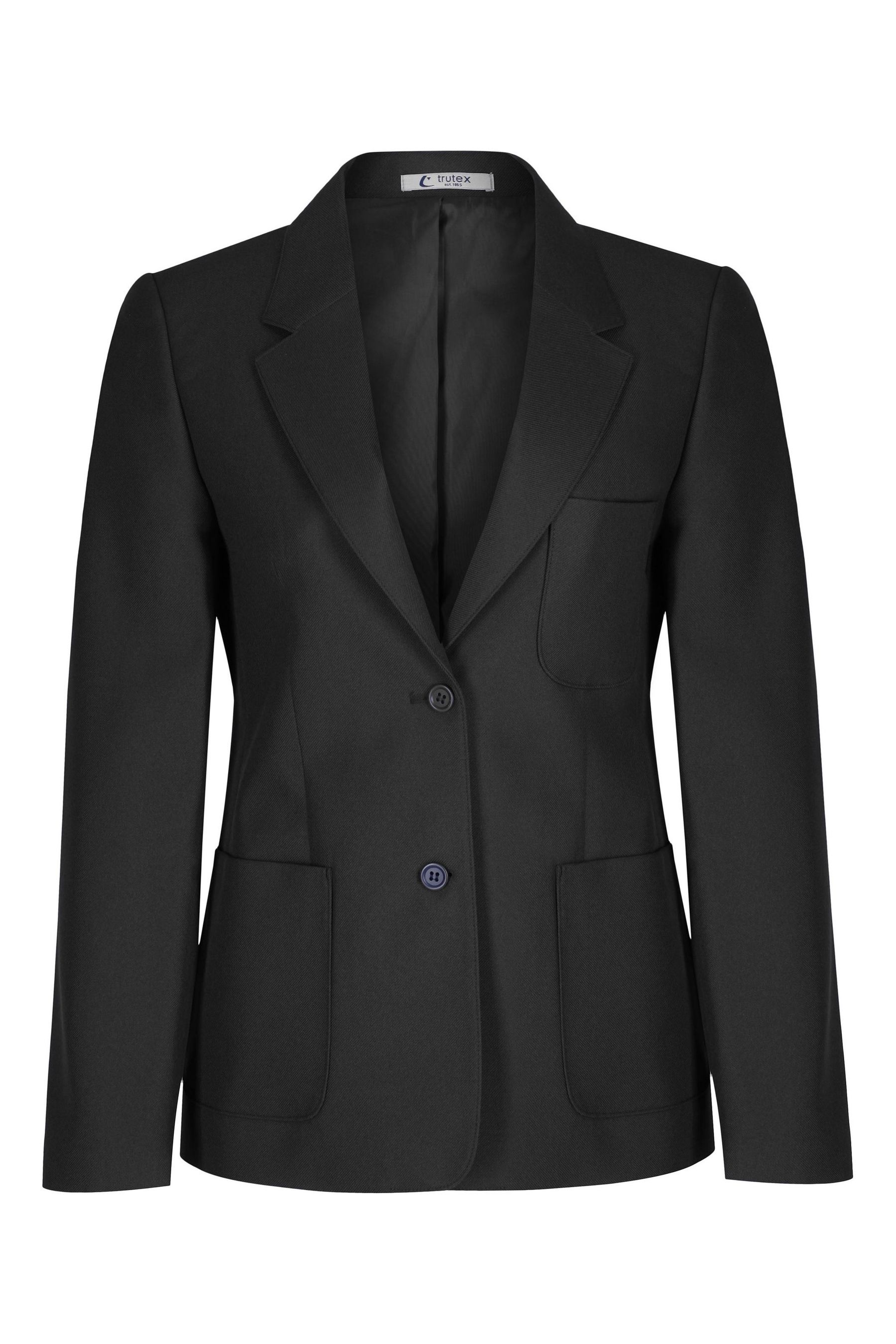 Blazer for girls black shop