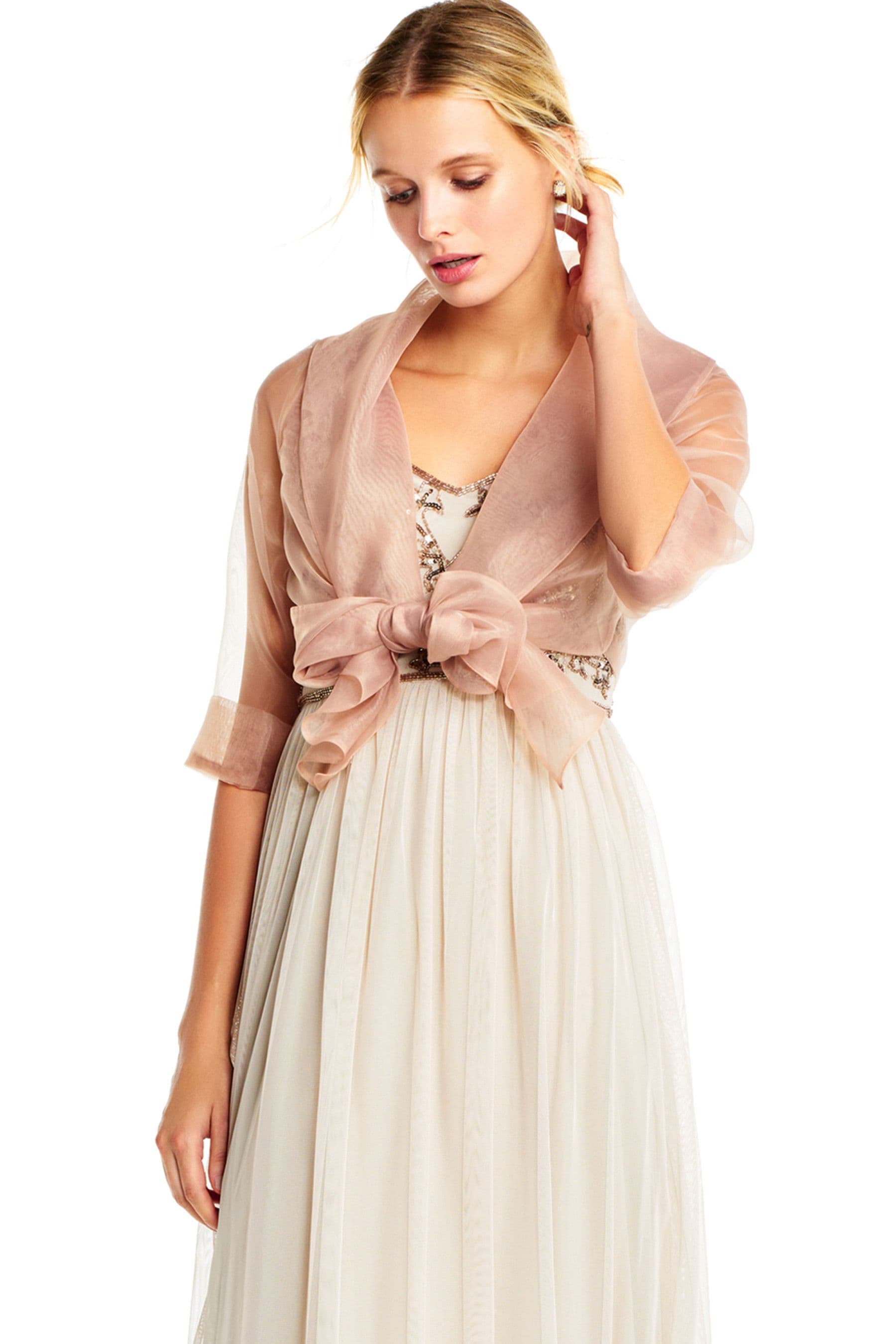 Evening wrap jacket hotsell