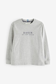 Baker by Ted Baker Long Sleeve T-Shirts 3 Pack - Image 3 of 6