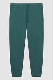 Reiss Midnight Green Ali Garment Dye Joggers - Image 2 of 5