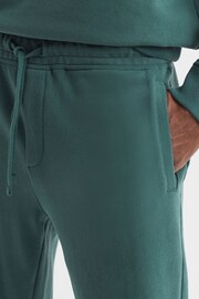 Reiss Midnight Green Ali Garment Dye Joggers - Image 4 of 5