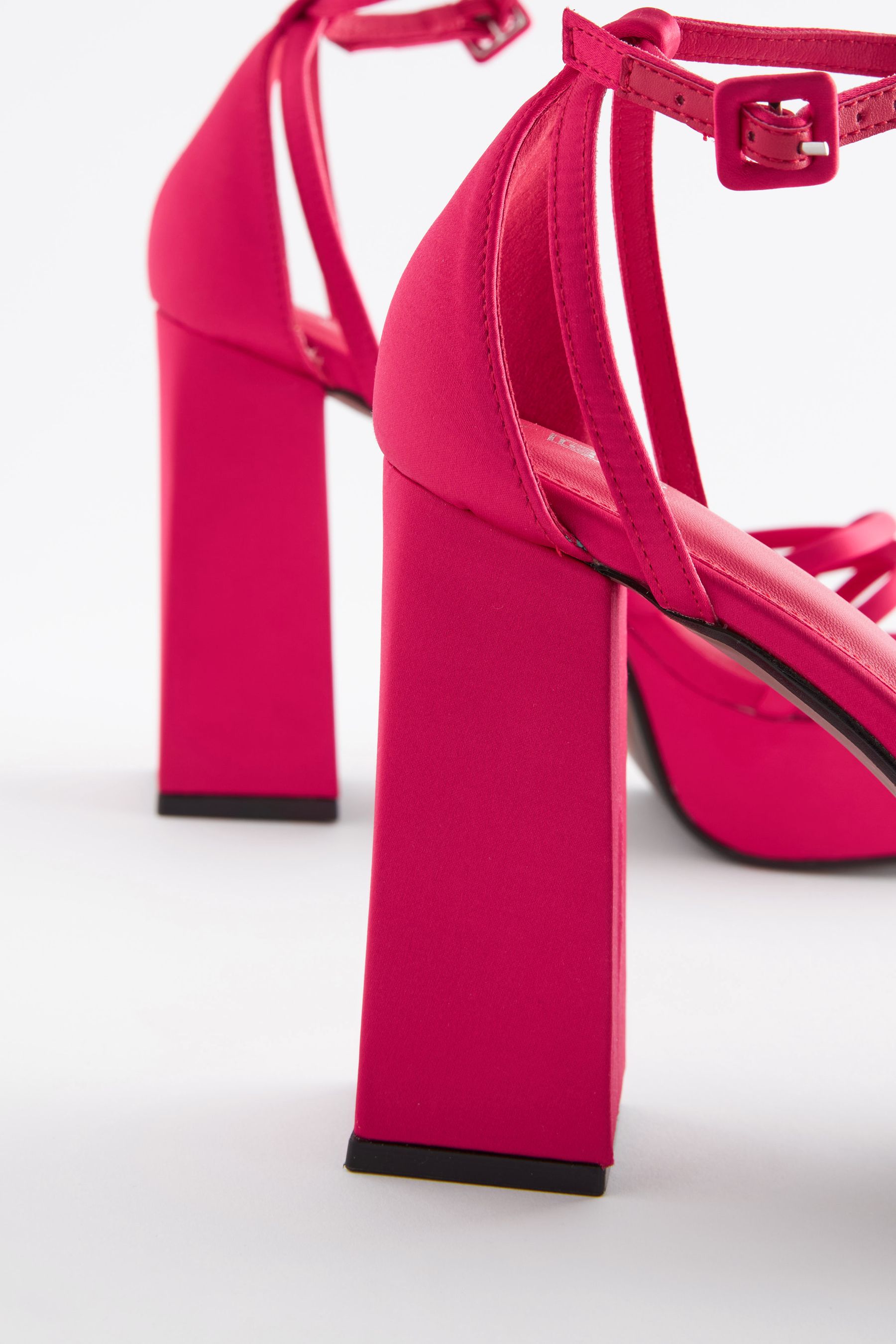 Pink closed back sandals sales