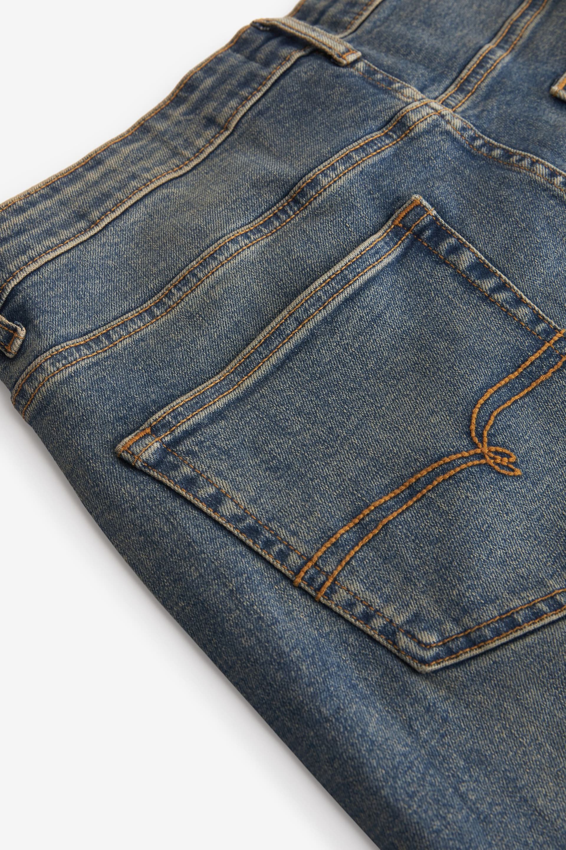 Blue Vintage Slim Fit Vintage Stretch Authentic Jeans - Image 8 of 9