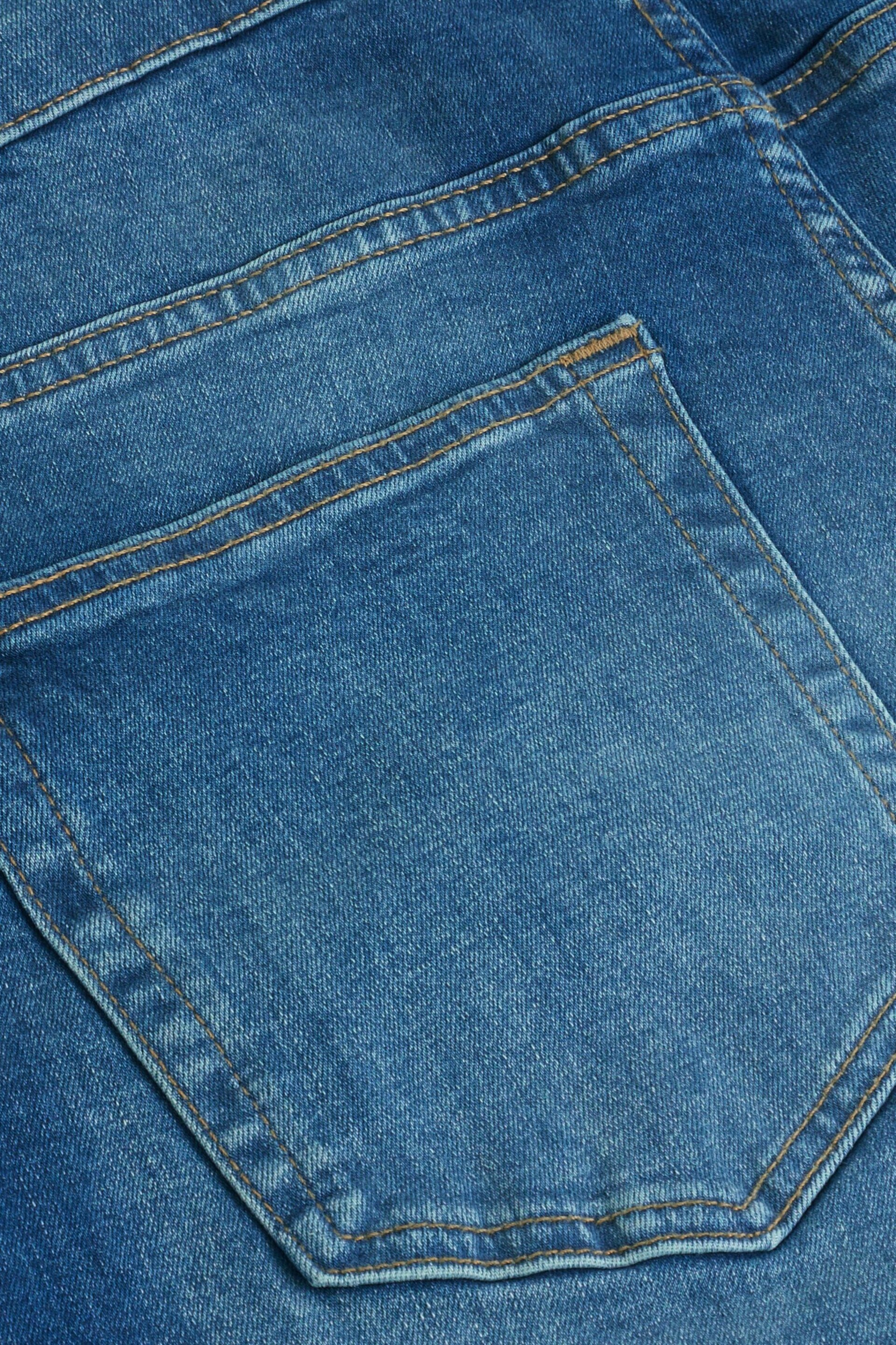 Bright Blue Slim Vintage Stretch Authentic Jeans - Image 10 of 10