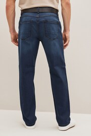 Blue Straight Belted Authentic Jeans - Image 2 of 9