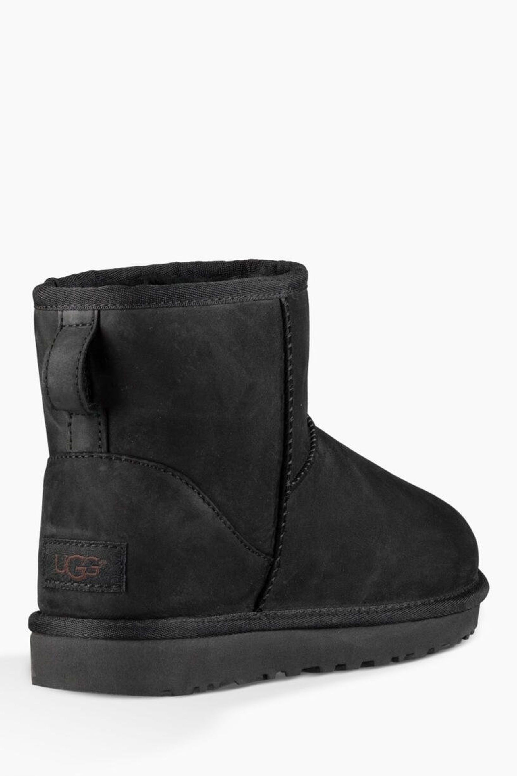 Buy UGG Black Classic Mini Leather Boots from the Next UK online shop