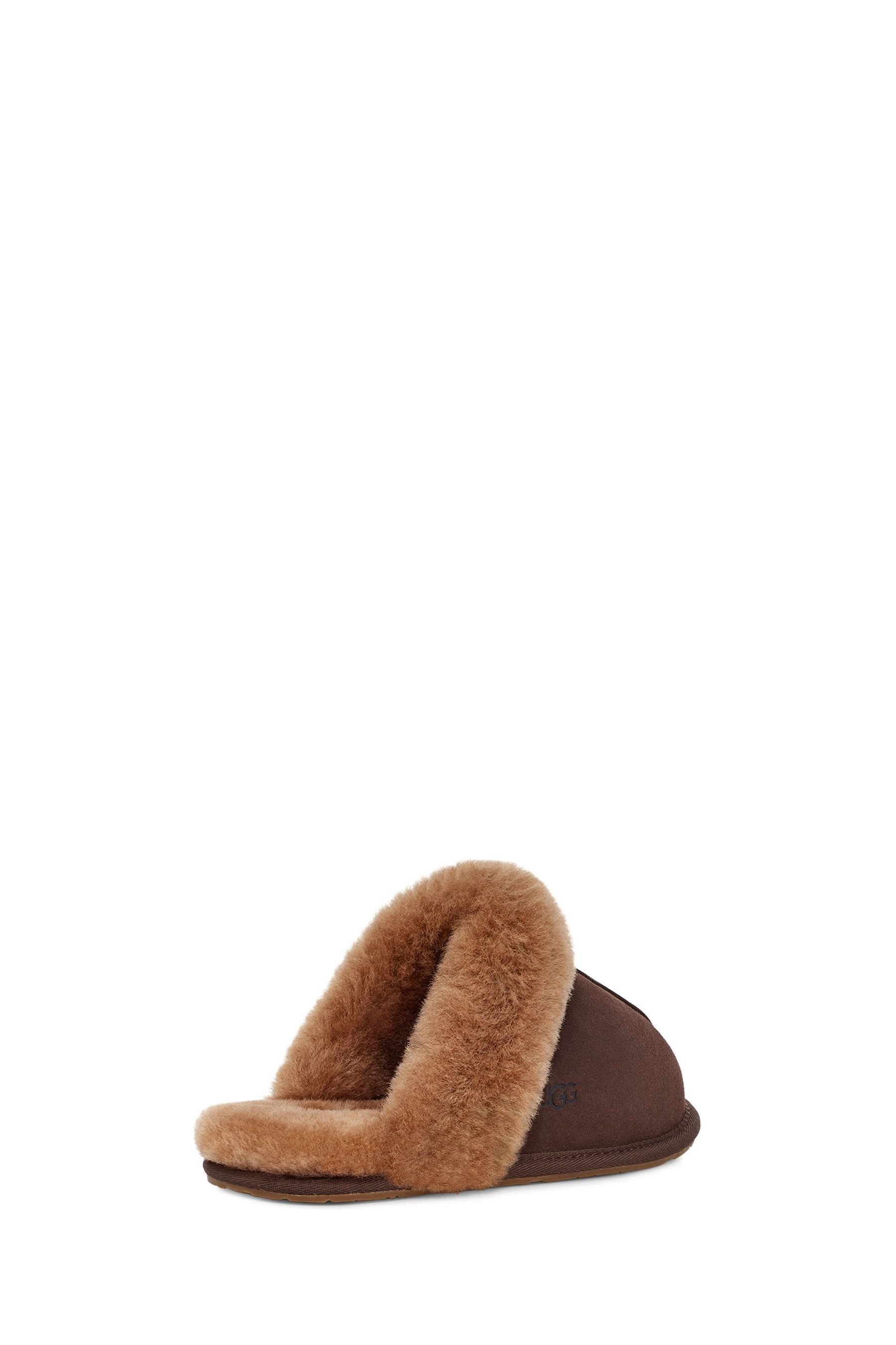 Buy UGG Dark Brown Scuffette ll Slippers from the Next UK online shop