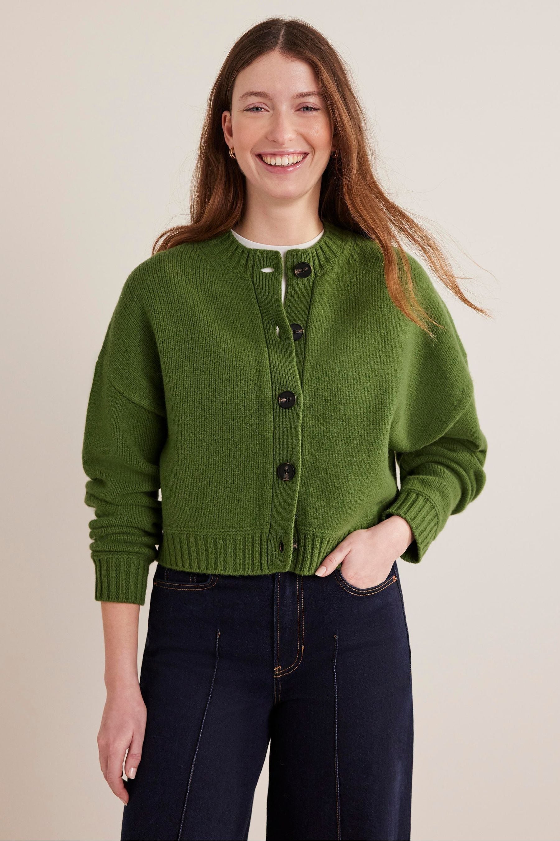 Next green cardigan online