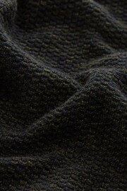 Green Knitted Regular Marl Textured Crew Jumper - Image 7 of 7