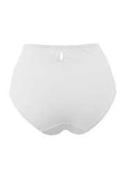 Pour Moi White St Tropez High Waist Deep Briefs - Image 3 of 3