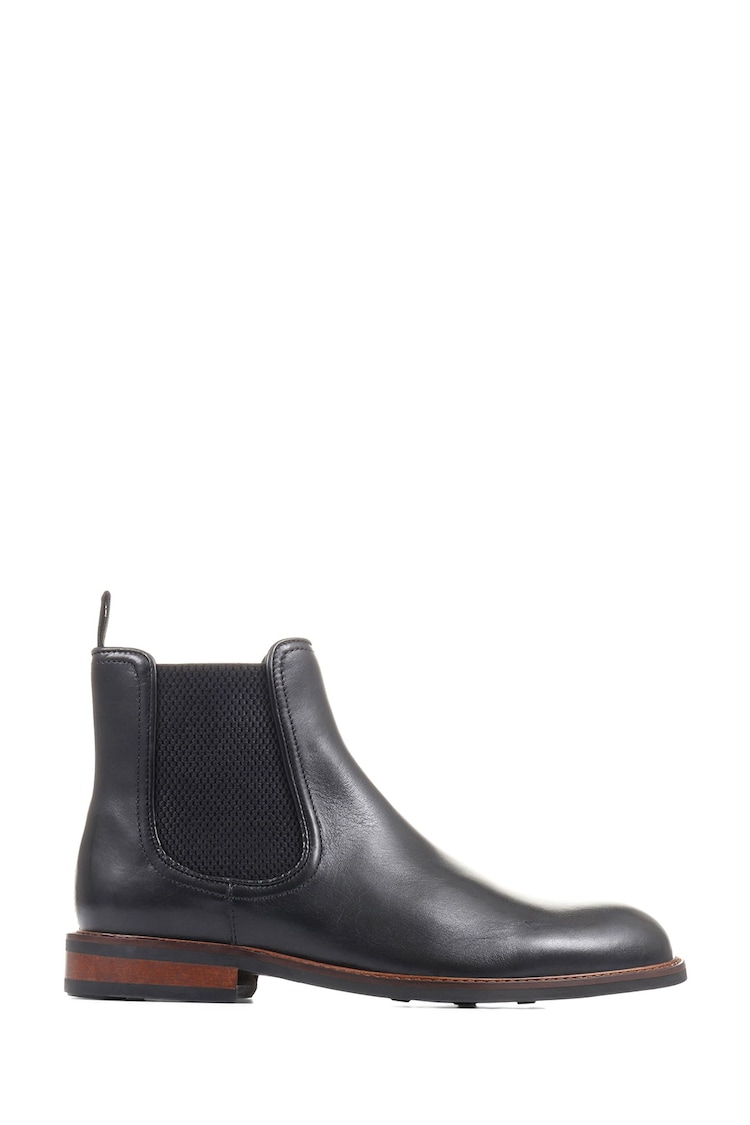 Jones Bootmaker Eastbourne Leather Chelsea Black Boots - Image 1 of 5