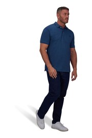 Raging Bull Blue Classic Organic Polo - Image 3 of 7