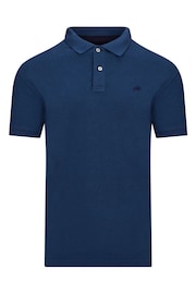 Raging Bull Blue Classic Organic Polo - Image 6 of 7