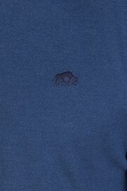 Raging Bull Blue Classic Organic Polo - Image 7 of 7