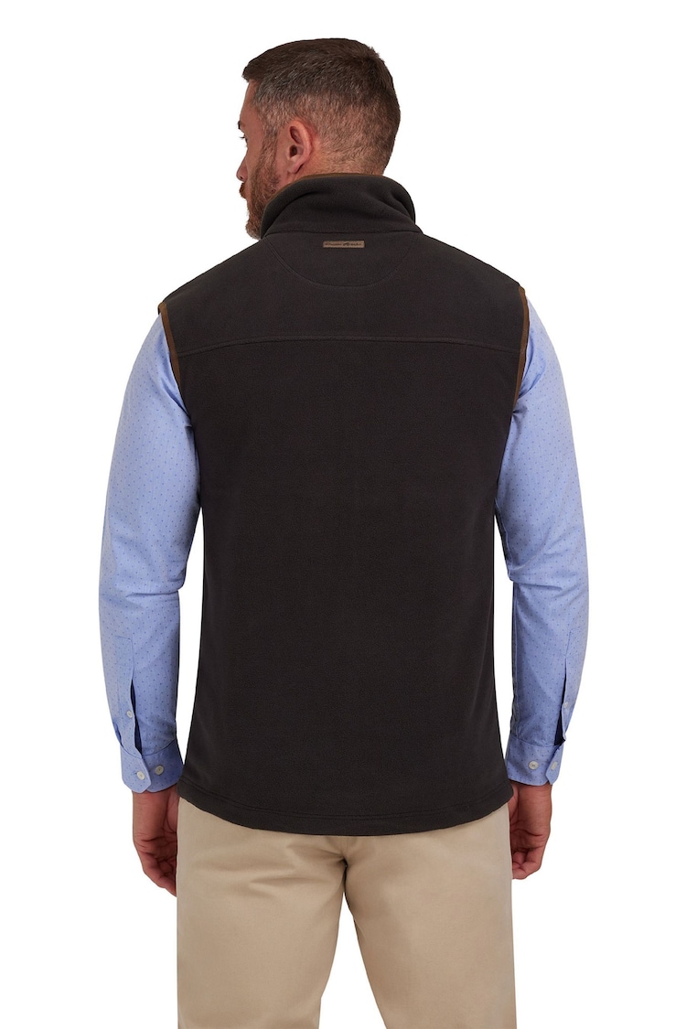 Raging Bull Grey Fleece Gilet - Image 2 of 6