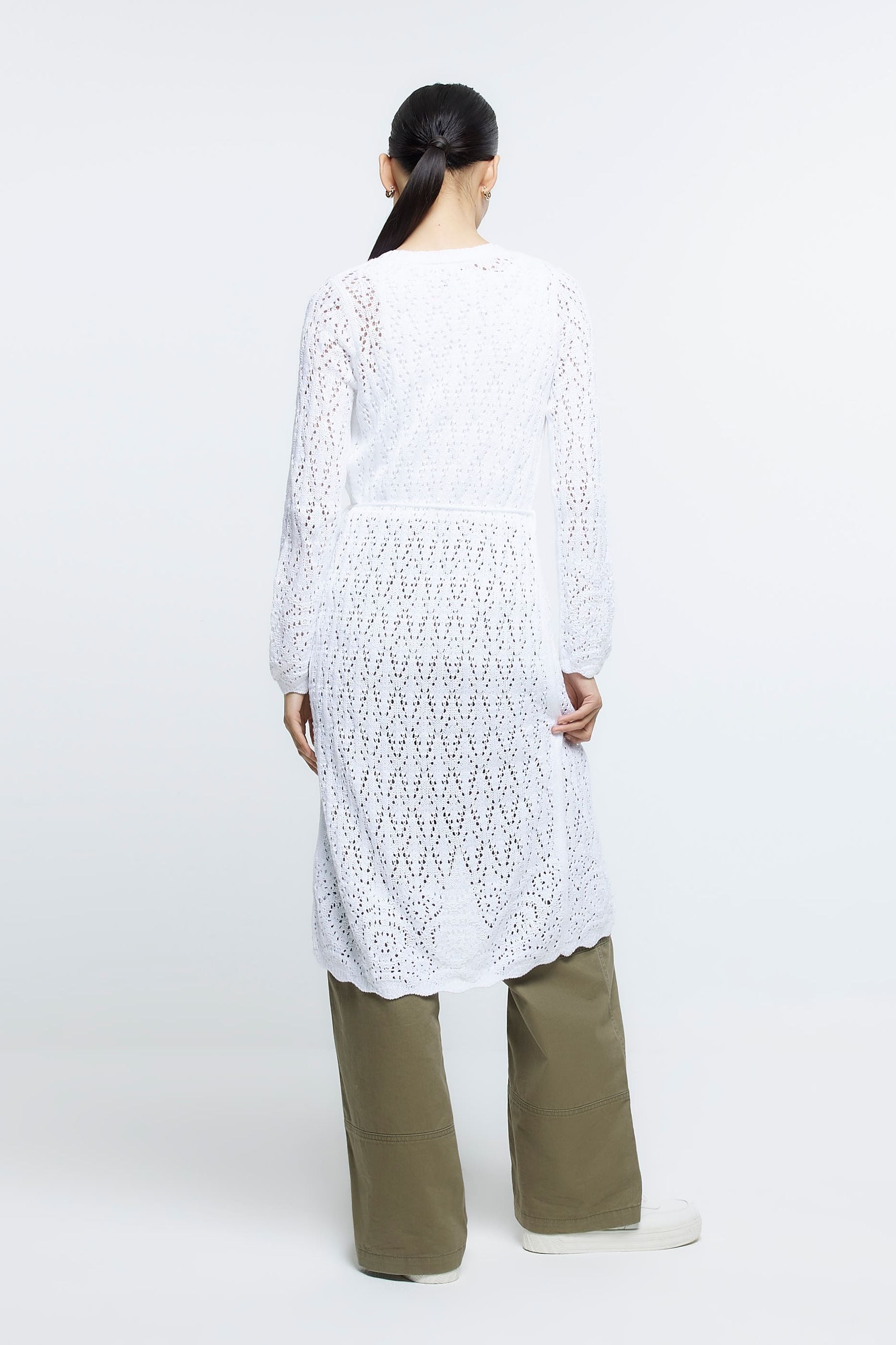 River island white cardigan cheap