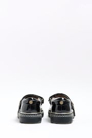 River Island Black Girls Heart Buckle Mary Jane Shoes - Image 3 of 4