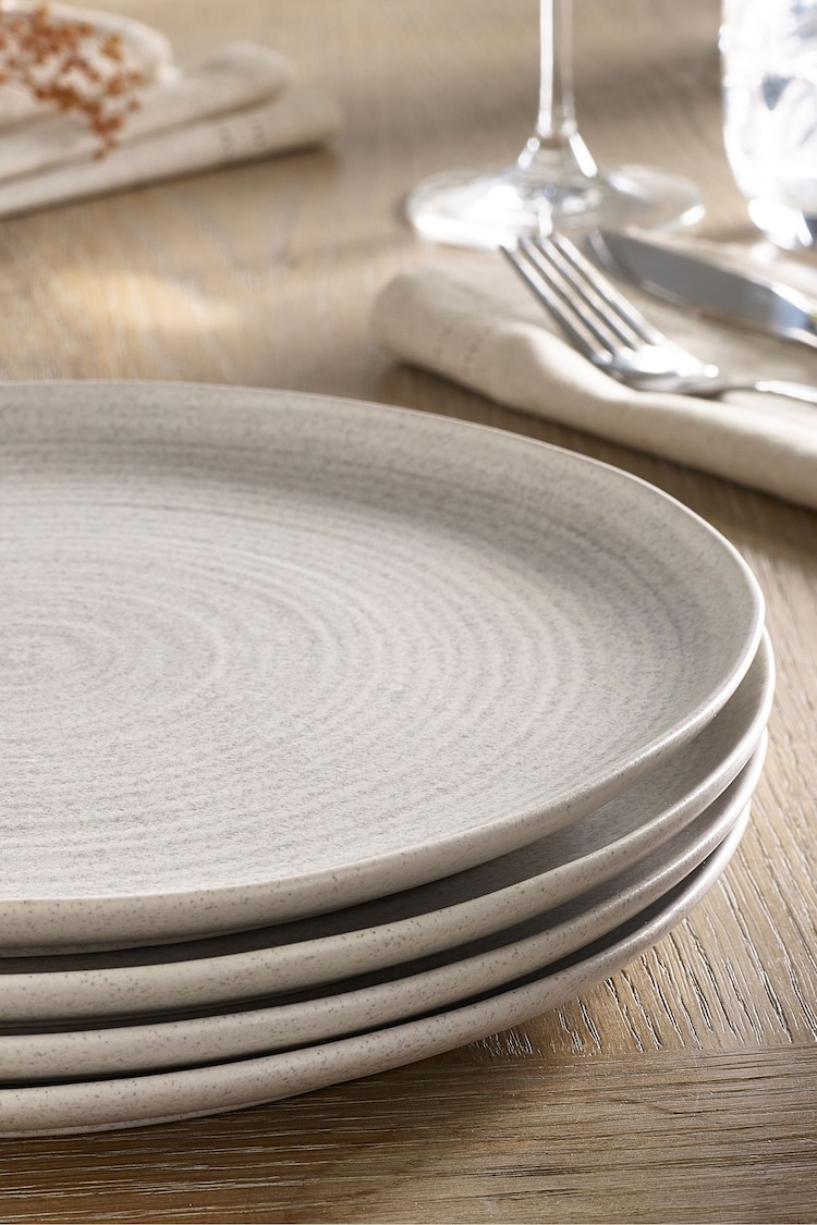 Buy Stone Kya Dinnerware Set of 4 Dinner Plates from the Next UK online ...
