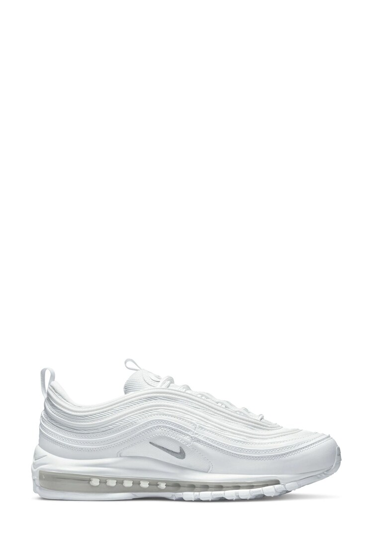 Nike White Air Max 97 Trainers - Image 3 of 11