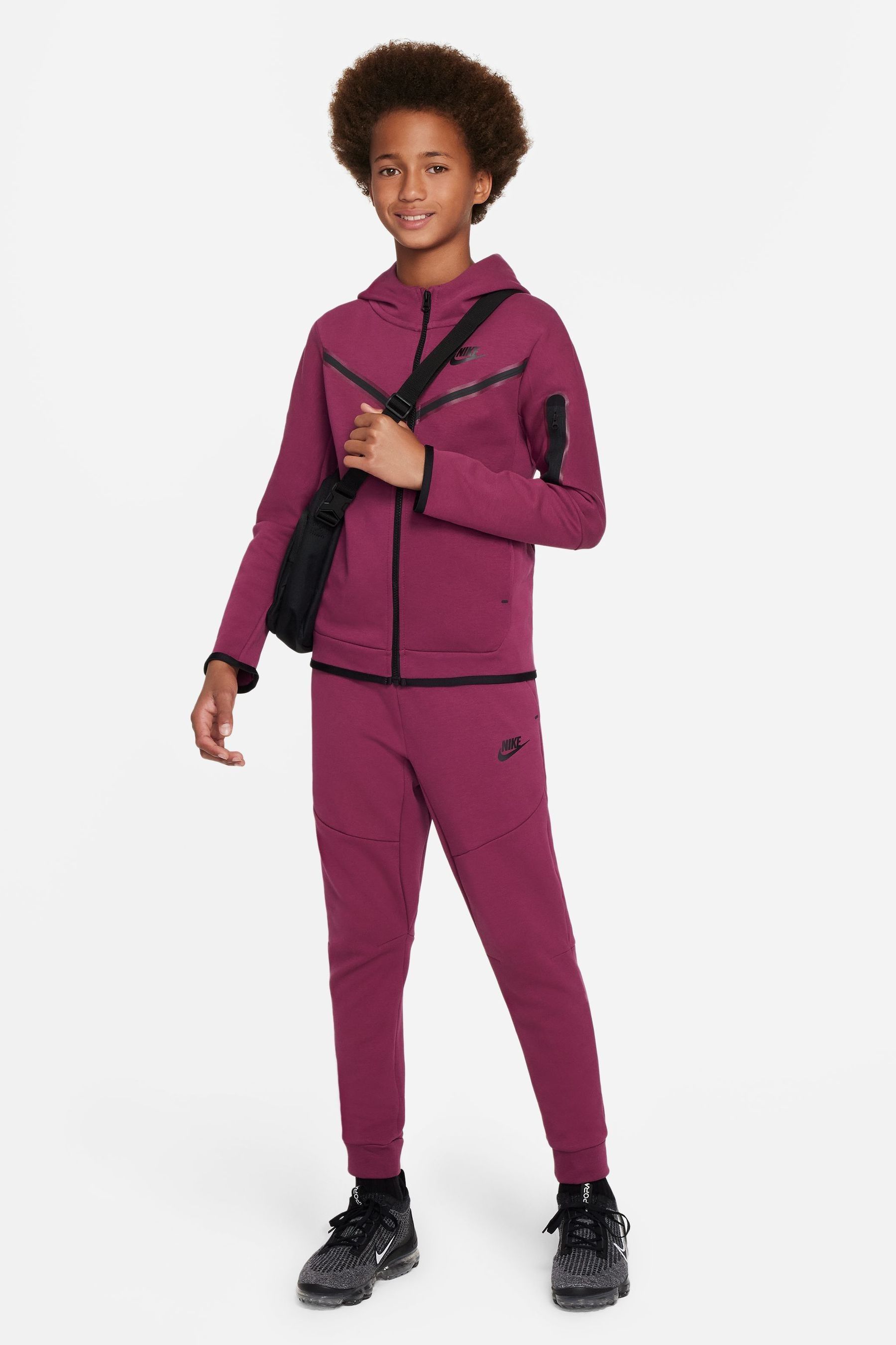 Buy Nike Plum Purple Tech Fleece Joggers from Next Luxembourg