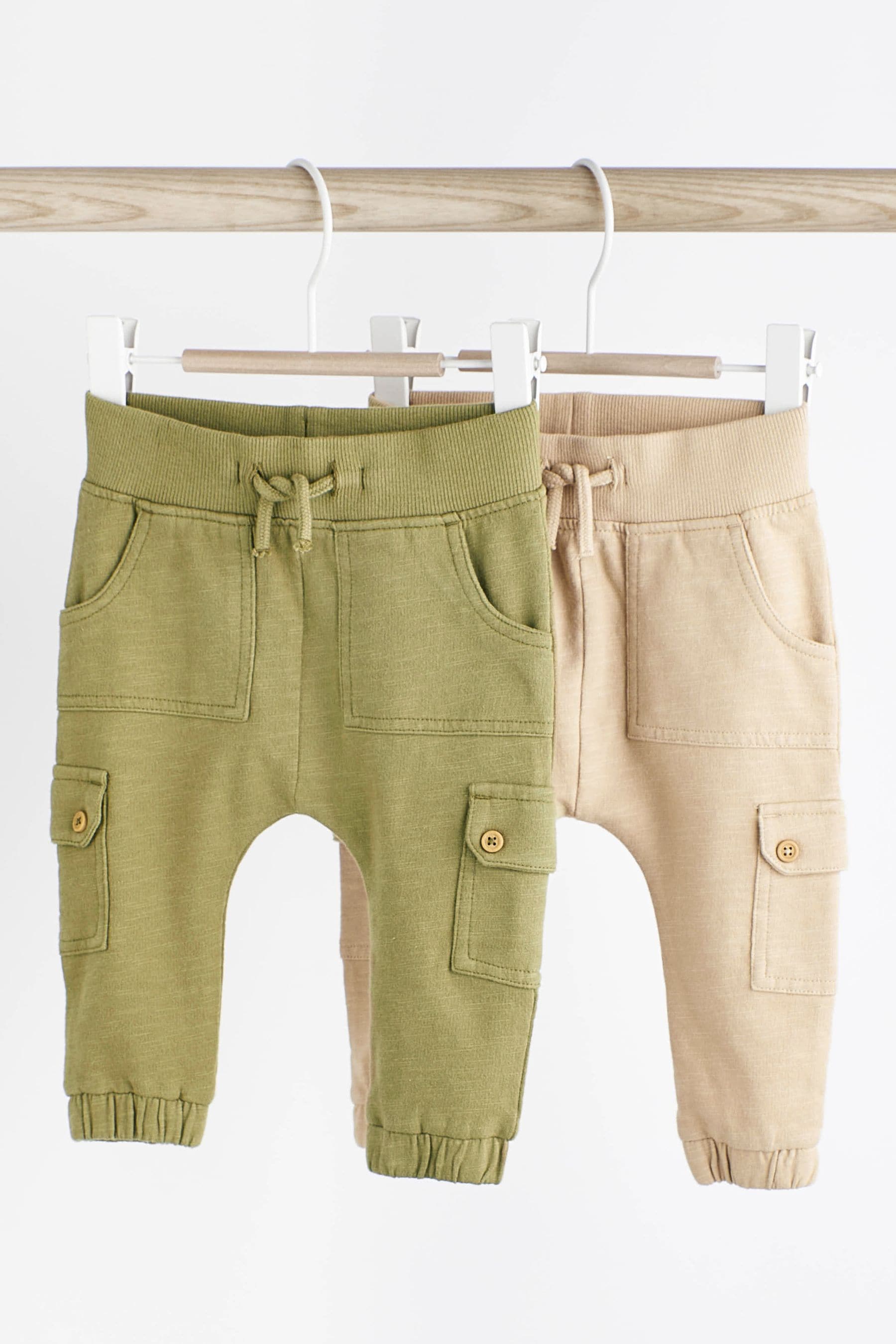 Baby khaki joggers outlet