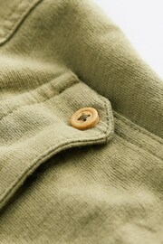 Khaki Green/Cream Baby Cargo Joggers 2 Pack - Image 7 of 7