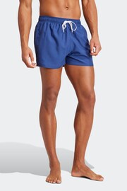 adidas Blue Essentials Logo Clx Shorts - Image 5 of 7