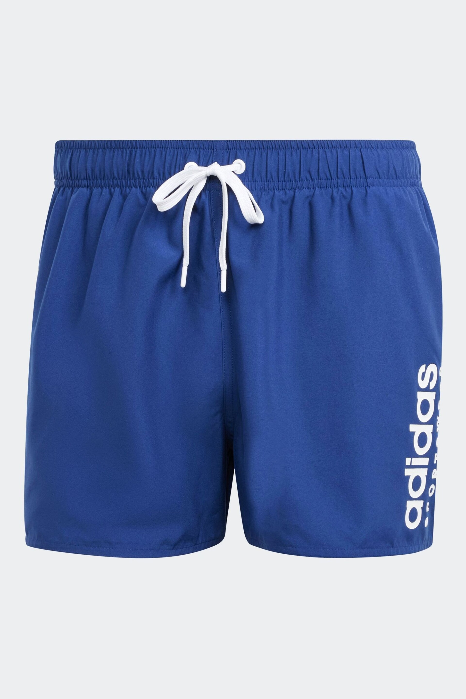 adidas Blue Essentials Logo Clx Shorts - Image 7 of 7