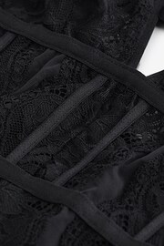 Black Non Padded All Over Lace Body - Image 10 of 10