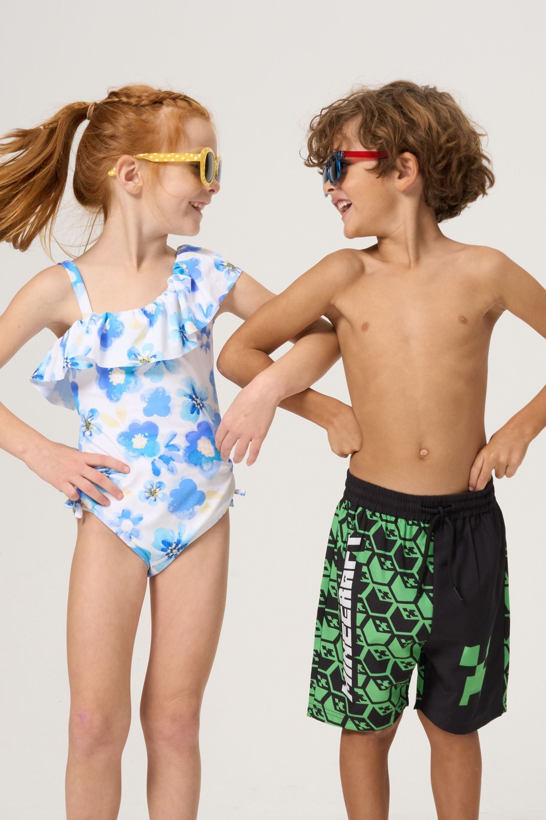 Ruffle shoulder tankini best sale