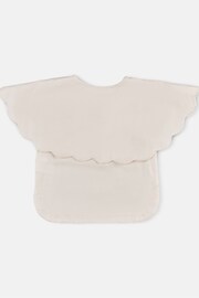 Angel & Rocket Cream Margaux Cape Collar Woven Top - Image 9 of 10