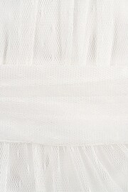 Angel & Rocket White Dot Mesh Boho Elise Maxi Dress - Image 5 of 5