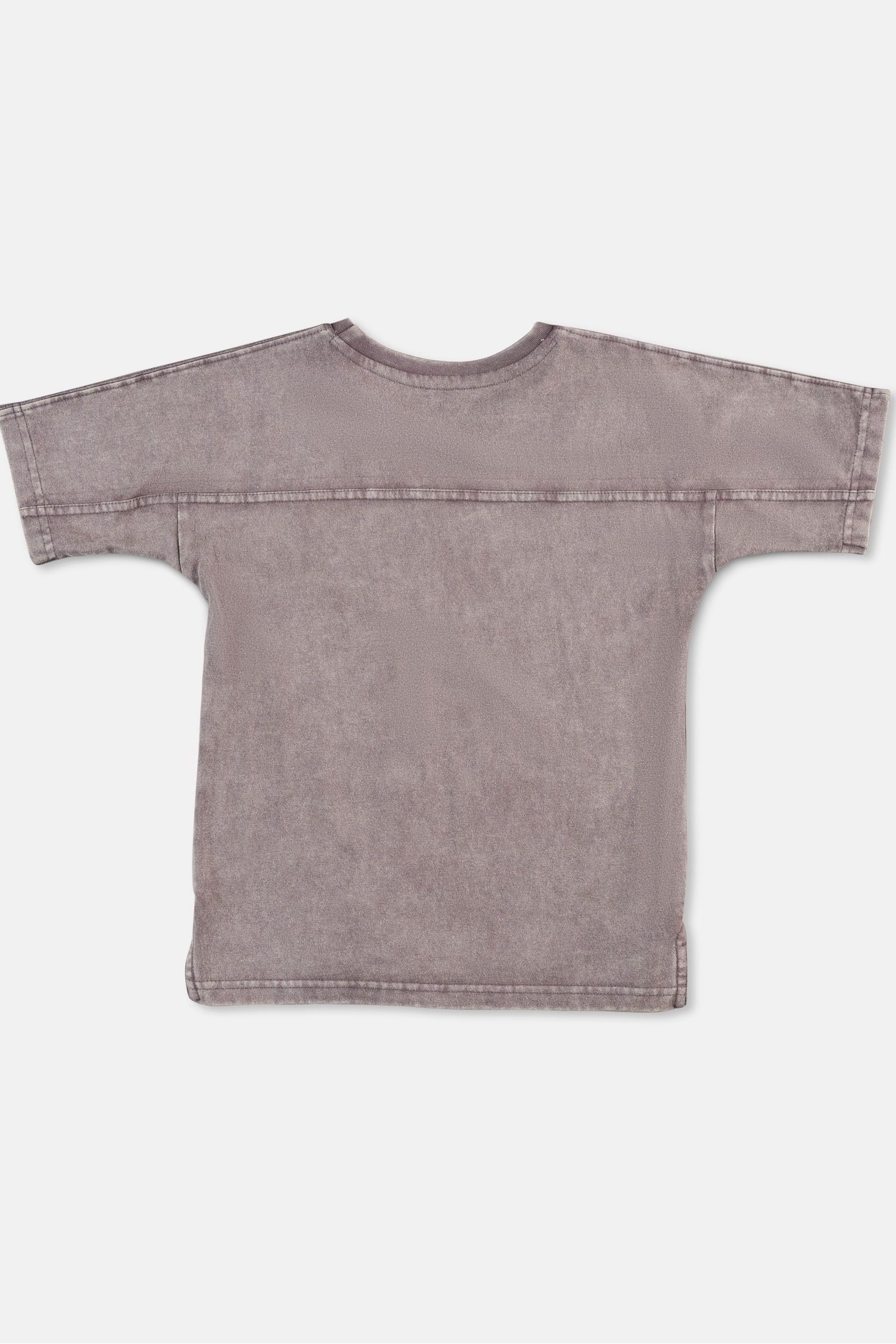Angel & Rocket Grey Evan Acid Wash T-Shirt - Image 4 of 5
