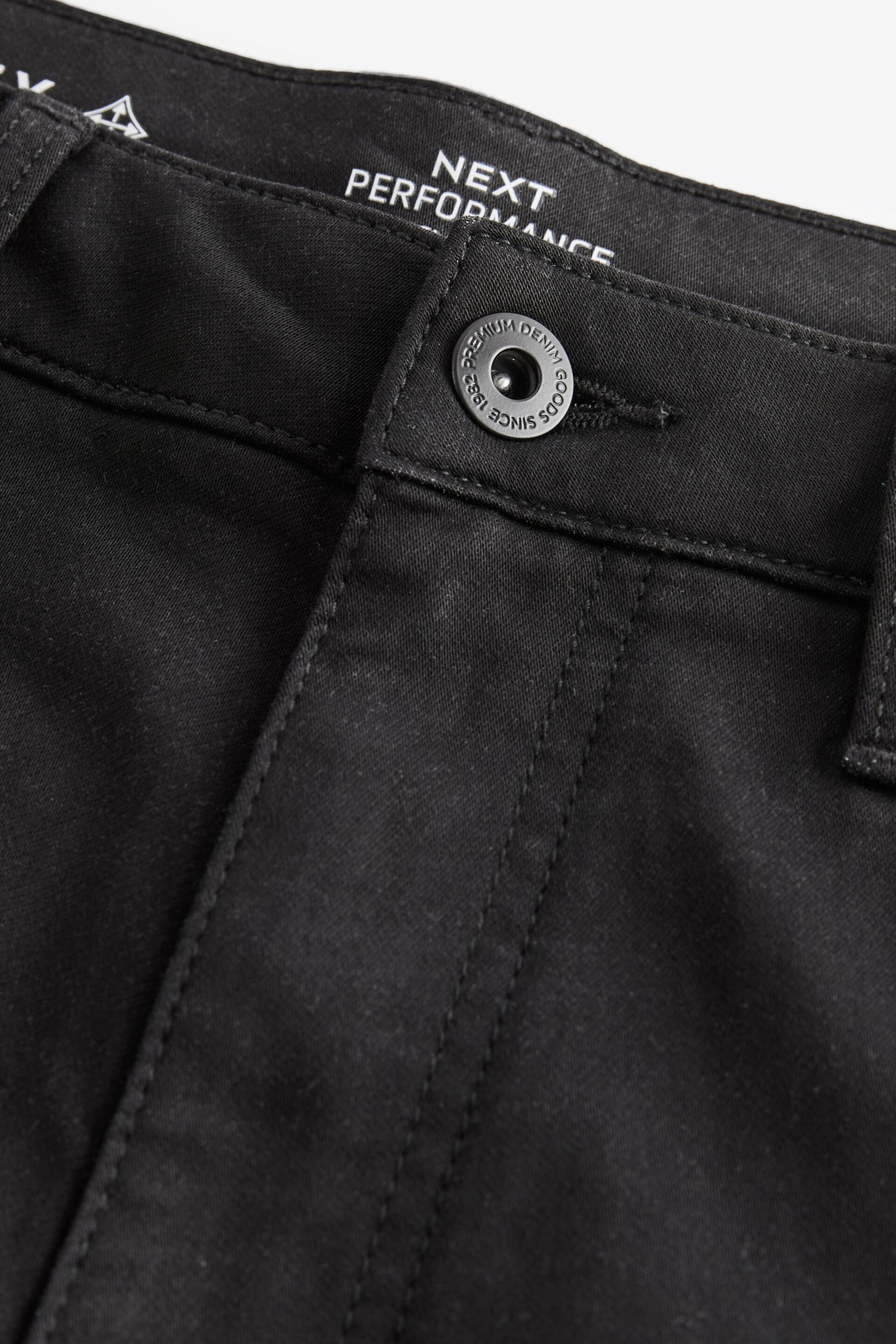 Black Motionflex Cargo Trousers - Image 9 of 10