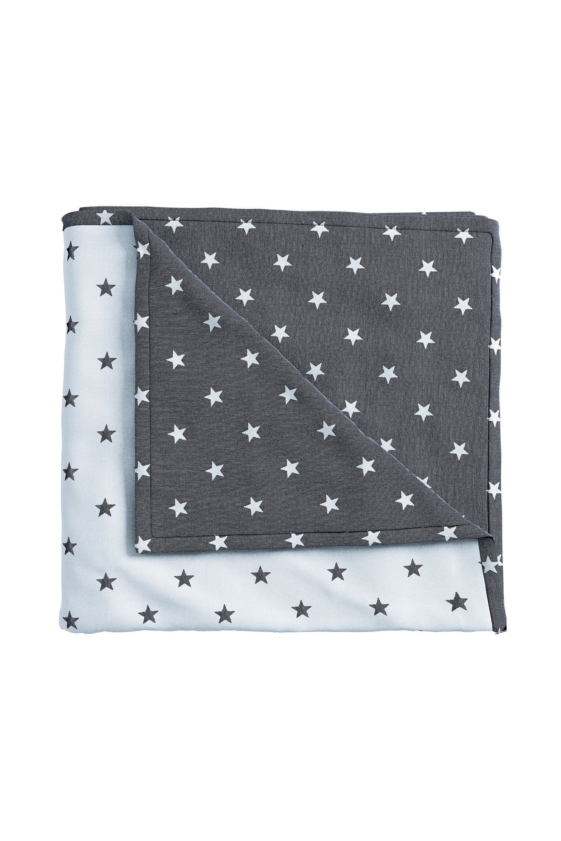 Buy Helena Springfield Blue Star Woven 100 Cotton Throw from Next Luxembourg