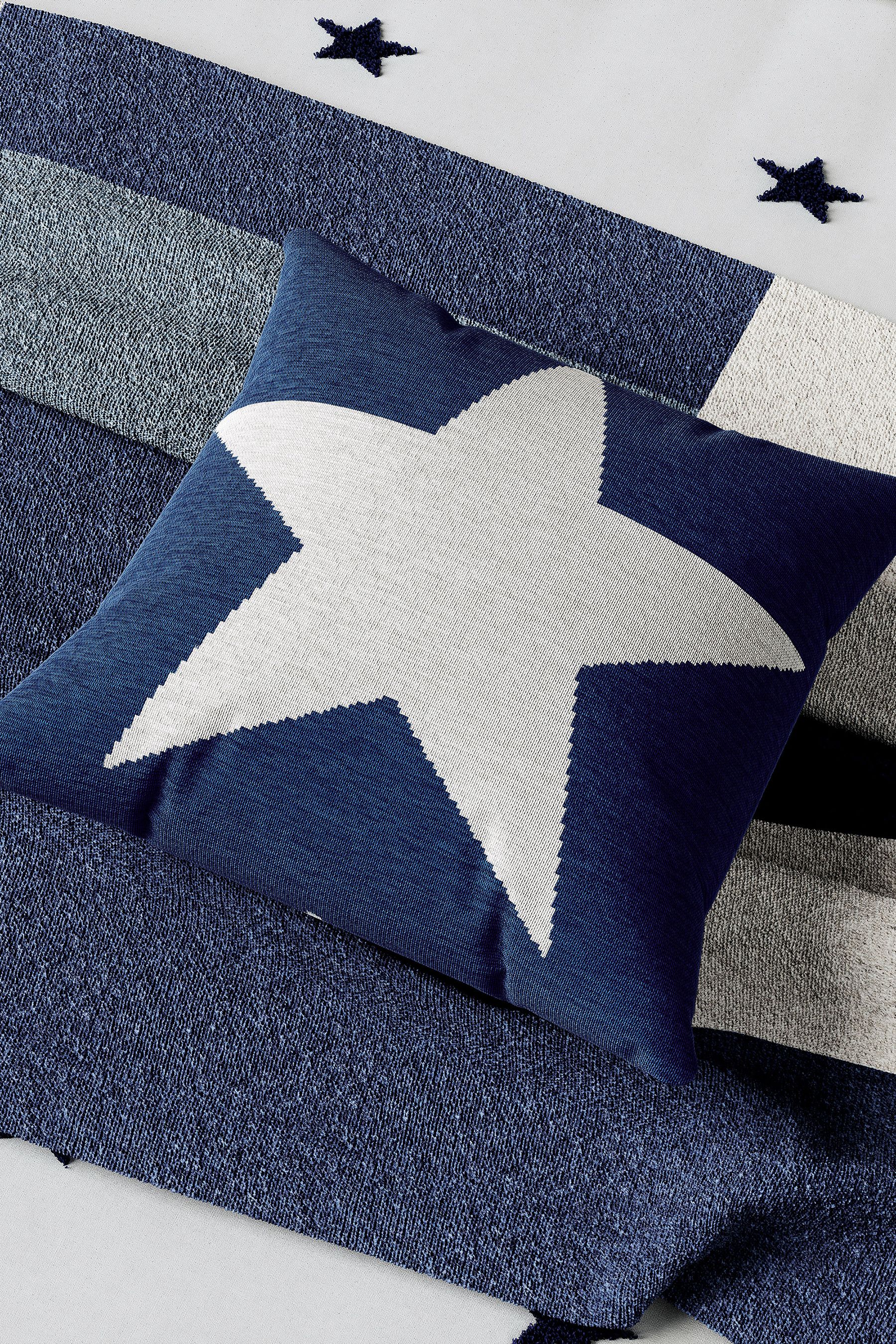 Next navy blue cushions top