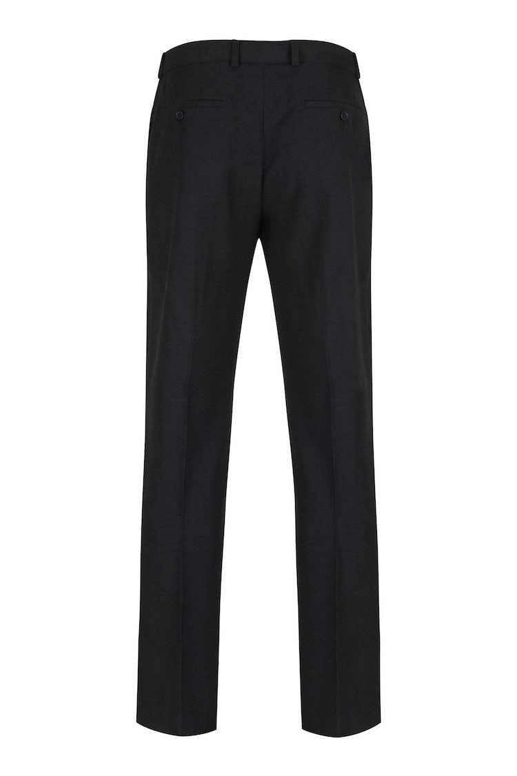 Trutex Senior Boys Black Slim Leg School Trousers - Image 4 of 4